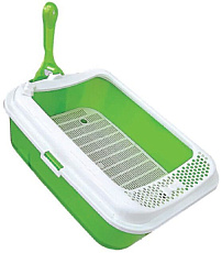 Джи Пи Ай Туалет для кошек Сима с сеткой+борт+совок